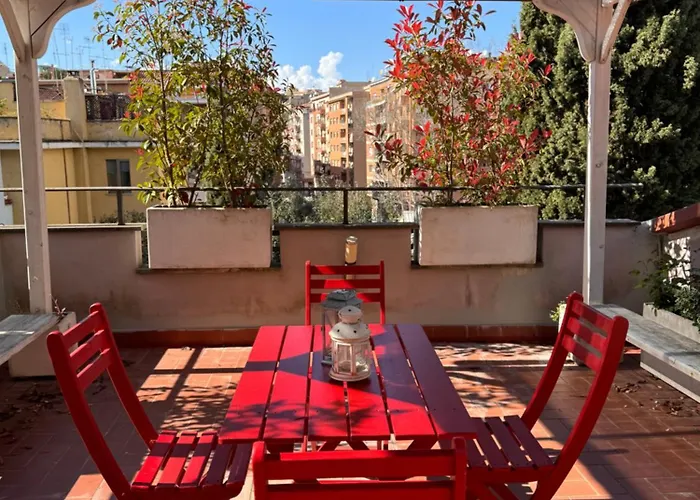 Terracehome71 - With Relaxing Terrace Near Vatican Apartamento Roma
